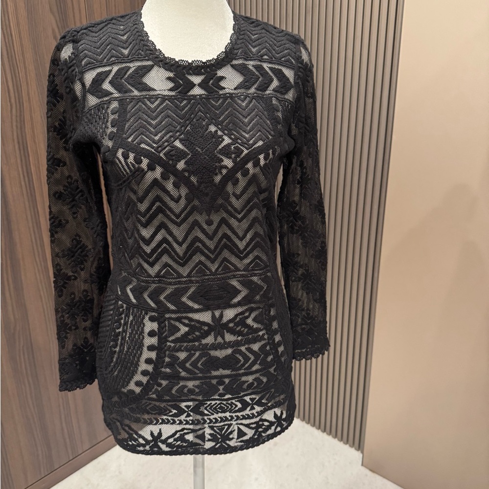 Isabel Marant pour H&M Black Lace Mini Dress